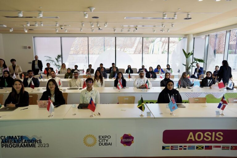 UAE students explore climate action at CAP sessions in Expo City Dubai ahead of COP28