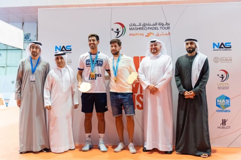 First edition of NAS International Padel Championship kicks off in Dubai