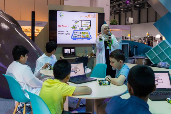 Budding young scientists get early lessons in driverless cars at Sharjah Children’s Reading Festival