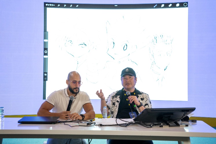 Yoshimatsu workshop at Sharjah Animation Conference leaves UAE creators and artists fascinated