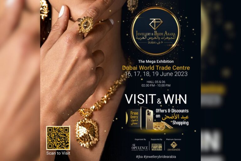 Jewellery & Bride Arabia Exhibition set to captivate with finest bridal jewellery, designers from June 16