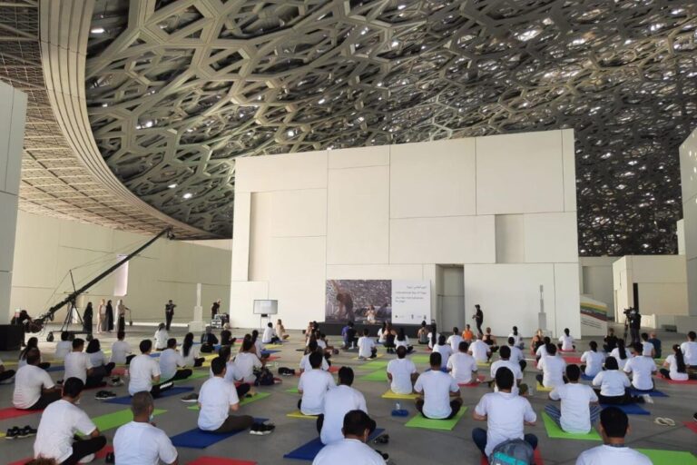 UAE to celebrate International Yoga Day with major events; Free registrations for Louvre, Adnec, and more