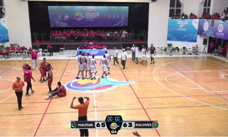 Pakistan Clinches Victory Over Maldives in Intense Five-Nation Basketball Tournament – Latest Breaking News
