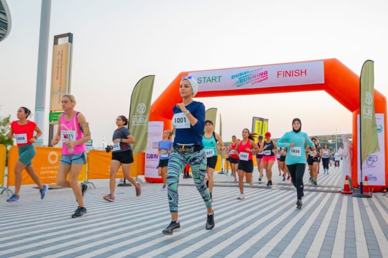 Over 300 runners compete in first stage of Dubai Women Running Challenge
