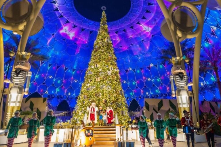 Expo City Dubai Turns into Christmas Village; Recycled Christmas Tree, Santa’s Sustainable Village and More