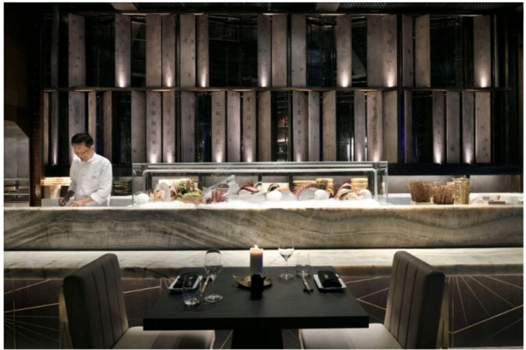 Experience the Art of Bluefin Tuna Cutting at OKKU Dubai!