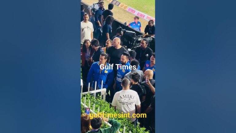 Salman Khan at Sharjah Cricket Stadium #cricket #ccl #salmankhan #salmankhanmovies