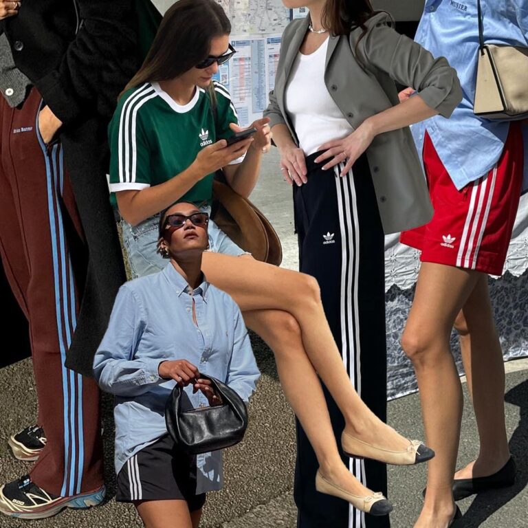 8 Sporty-Chic Outfit Ideas With Adidas Shorts, Tops, and Pants