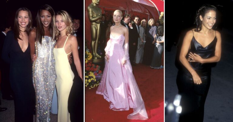 7 Prom Dress Ideas Inspired By Iconic 90’s Red Carpet Gowns