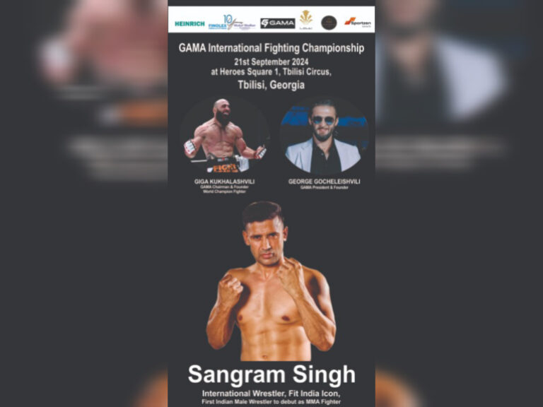 Sangram Singh Elated with support of Finolex Pipes, Madhav Mukul Foundation and Heinrich for his MMA journey