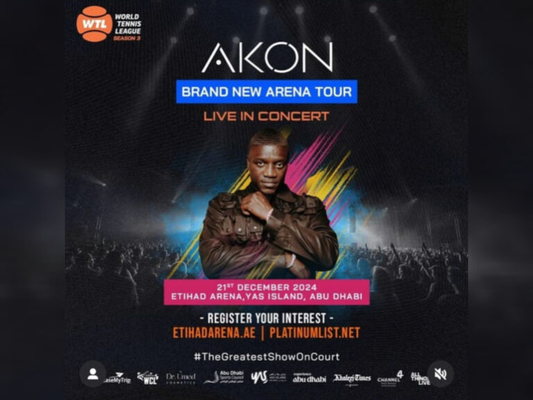 After last edition’s enthralling performance, Akon set to rock World Tennis League Season 3 once again