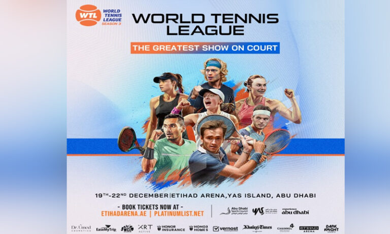 World Tennis League unveils star-studded lineup of players for Season 3