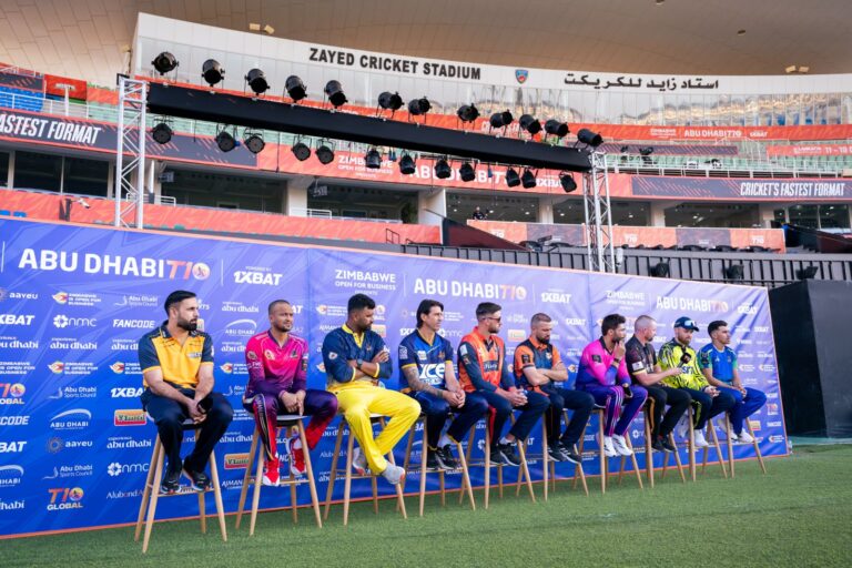 BIGGEST SEASON OF ABU DHABI T10 KICKS OFF IN STYLE WITH INTENSE PRE-TOURNAMENT PRESS CONFERENCE