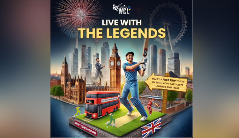 Participate Live With The Legends program and get chance all-expenses-paid UK tour