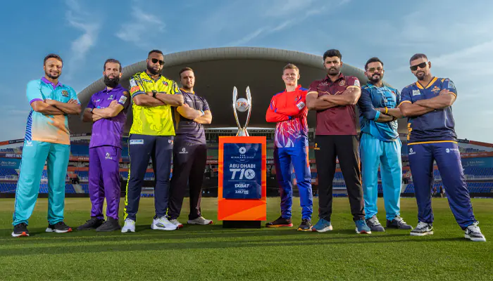 Cricket’s biggest names gather in Abu Dhabi ahead of the 2025 Abu Dhabi T10 Season Opener