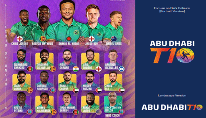 Royal Champs Announce Star-Studded Squad for Abu Dhabi T10 Debut