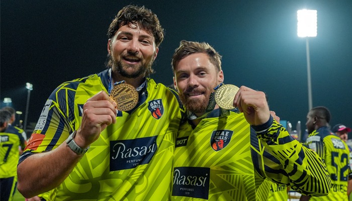 “The Abu Dhabi T10 is so challenging, it’s a huge achievement that we won it,” says Tim David.