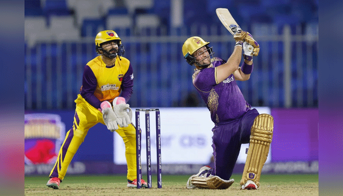 Livingstone’s Blitz Powers Abu Dhabi Knight Riders to 39-Run Win Over Sharjah Warriorz
